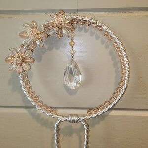 Handmade Sparkly Plant Trellis